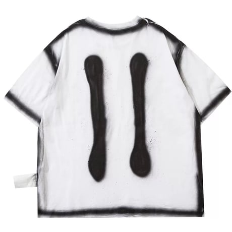 WOSS.official/Oversized Paint  Tshirs