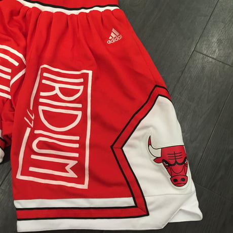 Iridium Clothing/Bulls custom shorts レッド