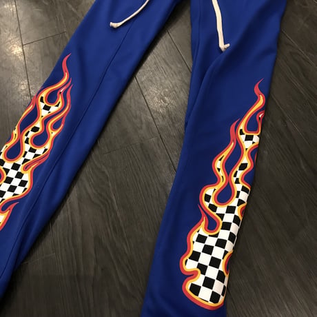 EPTM/トラックパンツ　FLAME blue