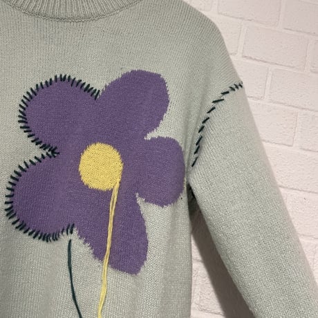 WOSS.official/Flower  Knit