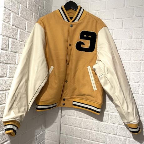GRMY/WOOL Baseball Jacket "YELLOW"