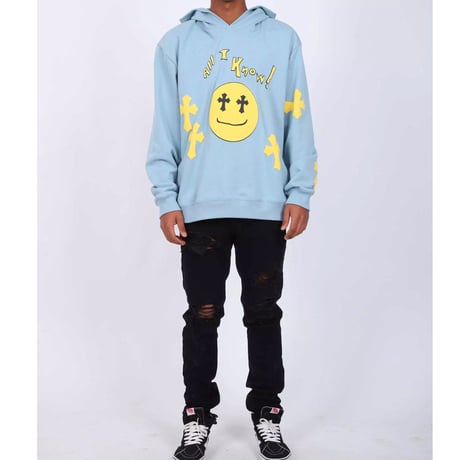WOSS.official/Smile Cross Hoodie