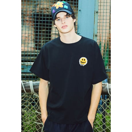 MISTER CHILD/SMILE LOGO Tshirts "BLACK"