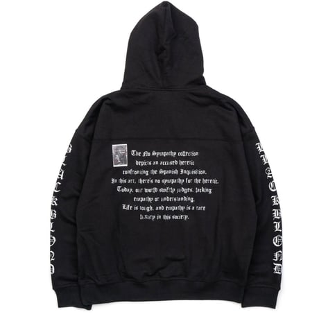 BLACK BLOND/Crushed Faith Hoodie