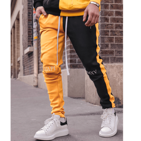 GUAPI/FUSION Track Pants　YELLOW×BLACK