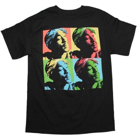 Tupac/official POP ART  Tee
