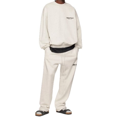 ESSENTIALS by Fear of God /LOGO Crewneck "OFF WHITE"