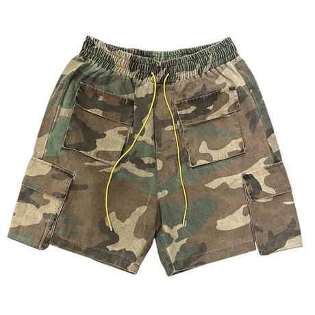 Mismatch NYC/CAMO washed Shorts