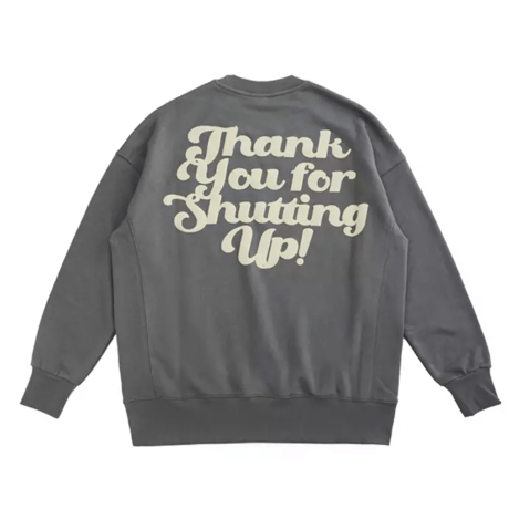 WOSS.official/message Crewneck