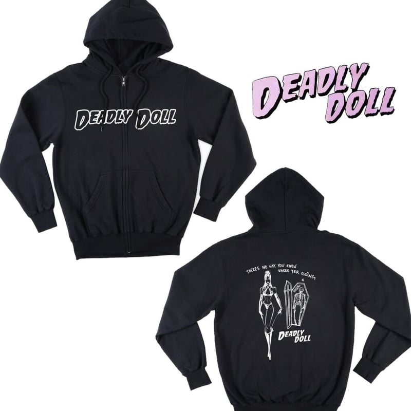 (ジュノン着用)DEADLY DOLL パーカー ジュノン着用)DEADLY DOLL パーカー