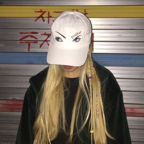 DAKKAR Studios/SHADY EYES CAP ホワイト