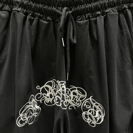 SUBLIMATION/ Embroid Bermuda Shorts (SET UP) BLACK