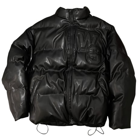WOSS.official/Lether Puffer jacket