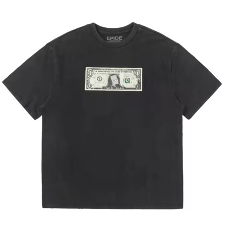 EPIDE/ Dollar Simpsons hommage tee  (Wash BLACK)