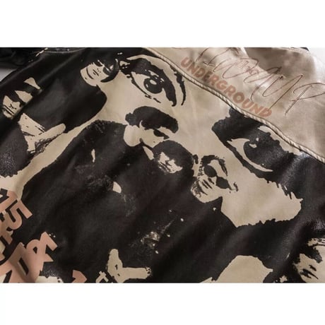 WOSS.official/ Oversize leather Jacket