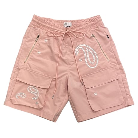 EPTM/Paisley SHORTS "PINK"  (SET UP)
