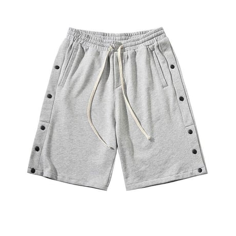 URKOOL/SNAP SHORTS　GREY