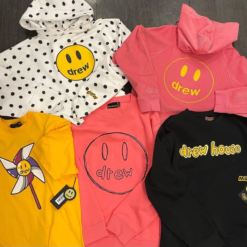Drew House/LOGO Crewneck Sweatshirts