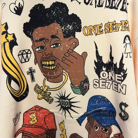 Mismatch NYC/Tatoo  graffiti  Hoodie