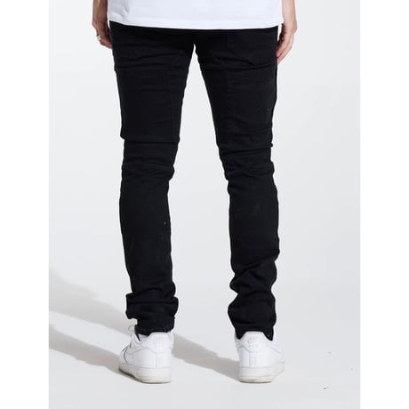 Crysp Denim/Black  KURT  denim　”221-116"
