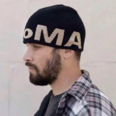 oMA /Skull Logo Beanie (Black) | BINGOSTAR ・ ビン