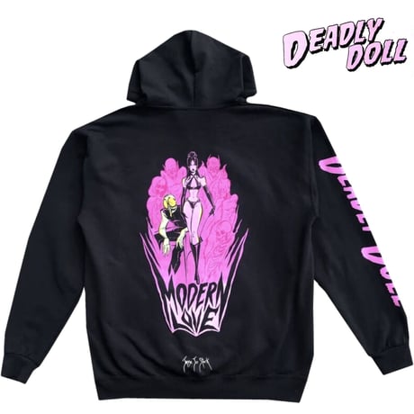 Deadly Doll/"Modern Love"Zip Up Hoodie (SET UP)
