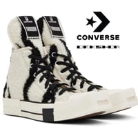 CONVERSE × Rick Owens/TURBODRK Hight Cut SNEAKER