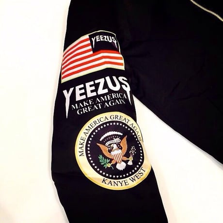 Nineteenth letter/Yeezus Campaign Bomber Jacket ブラック