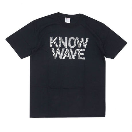 Know Wave/Logo Tシャツ ブラック