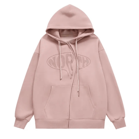WOSS.official/NORTH Zip Up Hoodie