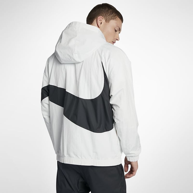 NIKE/US規格 BIG SWOOSH ANORAK JACKET ホワイト | BINGO