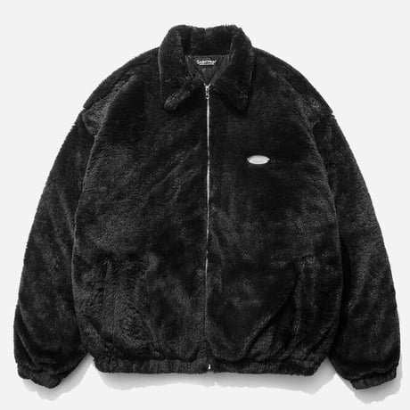 SAINT PAIN/FUR JACAKET  BLACK