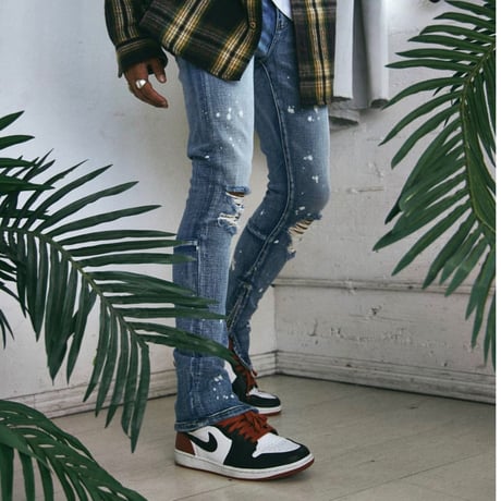 Crysp Denim/Bleach ZIP UP Denim