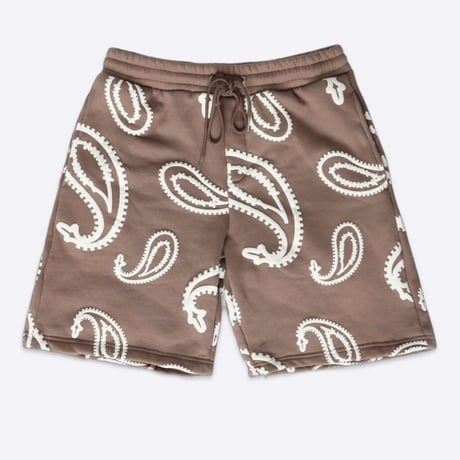 EPTM/BANDANA PUFFY  SHORTS "BROWN"
