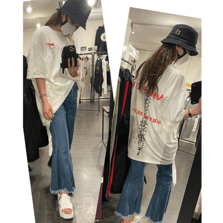 WOSS.official/Damege Tee White