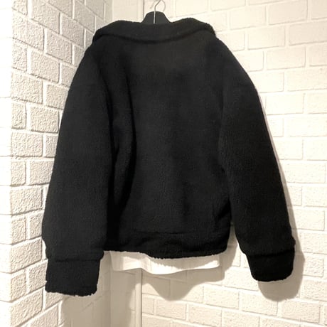 Mismatch NYC/ Short BOA JACKET  BLACK
