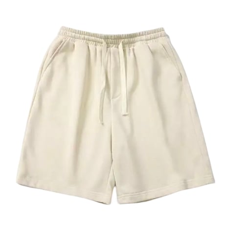 Mismatch NYC/Cotton Shorts  "oatmeal"  (SET UP)