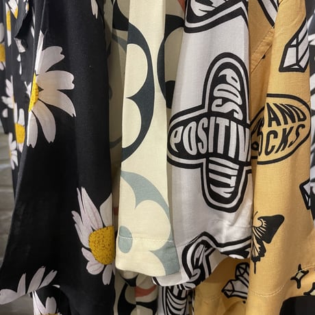 Petals and Peacocks / Positivity Vacation shirts
