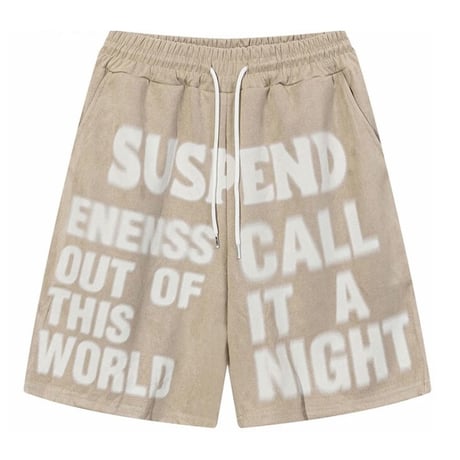 Mismatch NYC/SUEDE Paint Shorts