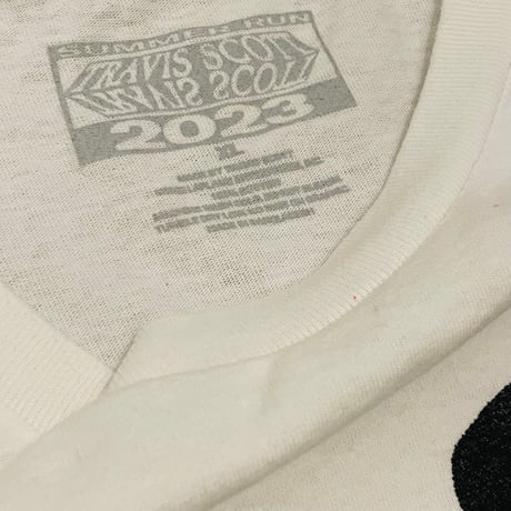 Travis Scott /UTOPIA tour  Tshirts  WHITE