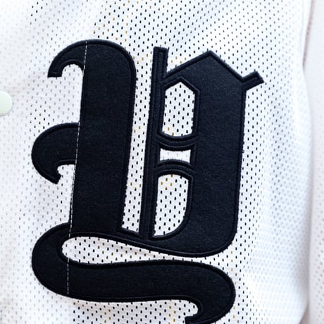ByTheR/ NY Baseball Shirts "WHITE/BLACK"