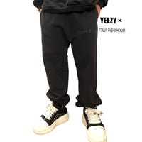 YEEZY × Gosha Rubchinskiy  / Logo Sweat Pants (SET UP) "BLACK"