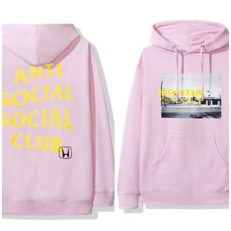 Anti Social Social Club × HONDA /LOGO Hoodie PI
