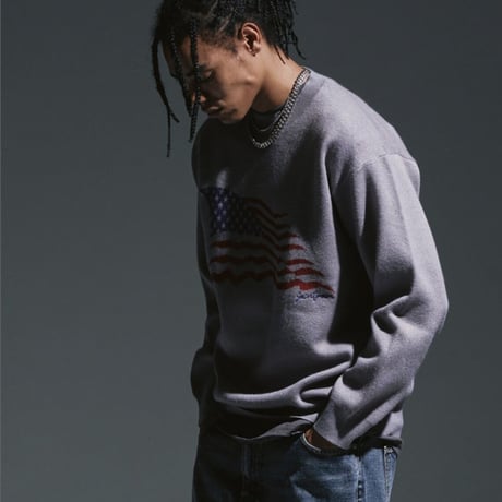 SAINT PAIN/American Knit "GRAY"