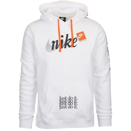 NIKE/US限定  "Just Do it" フーディー　ホワイト