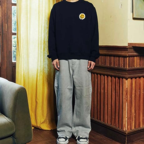 MISTER CHILD/LOGO Crewneck  "BLACK"