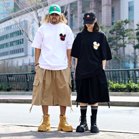 By The R/Bear Tshirts (BLACK)