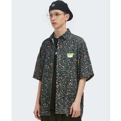 WOSS.official/ oversize Leopard shirts