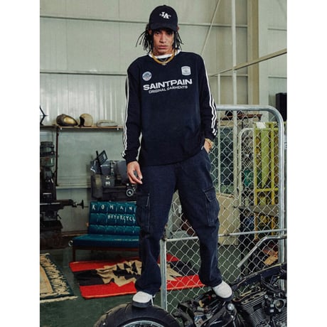 SAINT PAIN/SAINT CLUB LongSleeve Tee BLACK