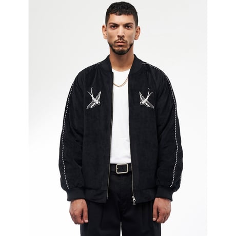 SAINT PAIN/velours Souvenir Jacket
